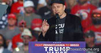 Elon Musk steps into Texas legislative races with $1 million donation to business group