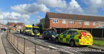 Man, 61, in potential 'life threatening' condition after Hornchurch crash