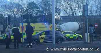 RECAP as ambulance crews flock to busy Thamesmead road after crash