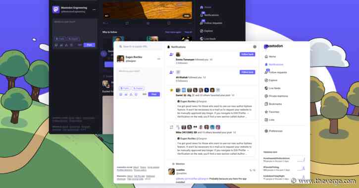 Mastodon switches things up to make its app a little easier to use