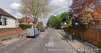 Person taken to hospital after crash with car and van in Carshalton