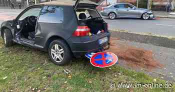 Neumünster: Schwer verletzte Frau bei Autounfall am Berliner Platz