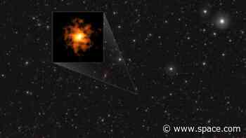 Record-breaking ancient spinning galaxy challenges cosmic evolution theories