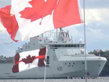 HMCS Harry DeWolf visits Kingston on Great Lakes deployment