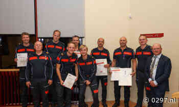 Bijzondere aandacht voor diploma's en jubilarissen op brandweeravond in Abcoude