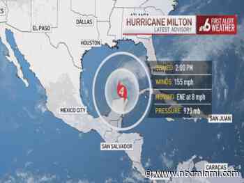 LIVE: Track Hurricane Milton as it makes its way toward Florida