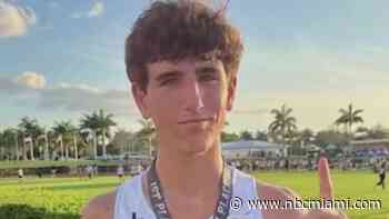 Miami high school cross-country team shaves heads, runs to honor teen with brain injury