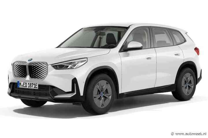 Elektrische BMW iX1 goedkoper én met SEPP-subsidie