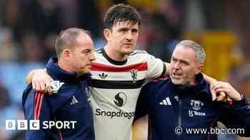 Man Utd's Maguire out for 'a few weeks' with injury