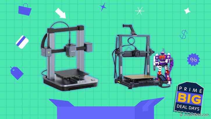 The best 3D printer deals for under $500 on October Prime Day