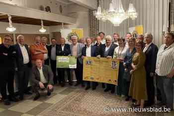 Lions Club schenkt 30.000 euro aan sociale doelen uit de regio