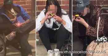 Shocking photos show brazen drug use on troubled estate despite promised action
