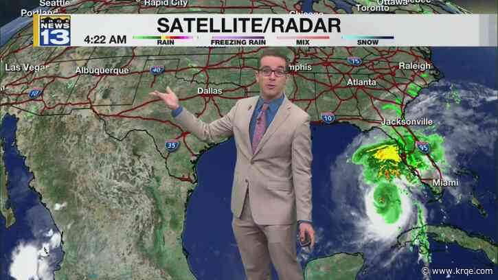 Passing clouds but mostly dry & warm