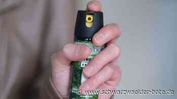 Körperverletzung in Nagold: Unbekannter besprüht Mann wohl grundlos mit Pfefferspray