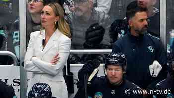 "Diesen Moment würdigen": Jessica Campbell sorgt für historischen NHL-Moment