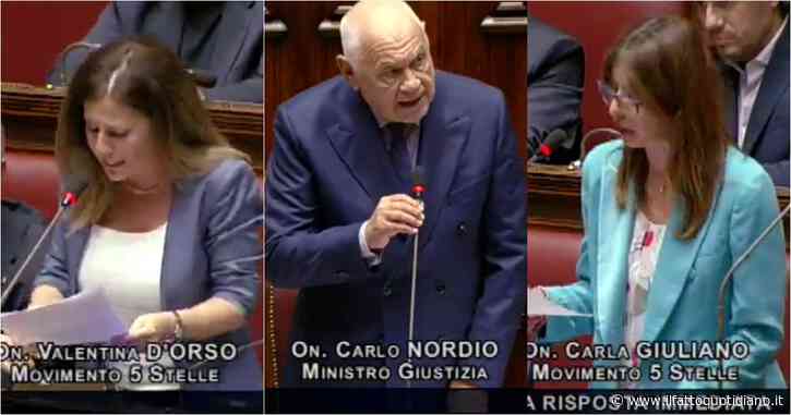 Interrogatorio prima dell’arresto, M5s a Nordio: “Ora sono gli spacciatori a citofonare ai testimoni”