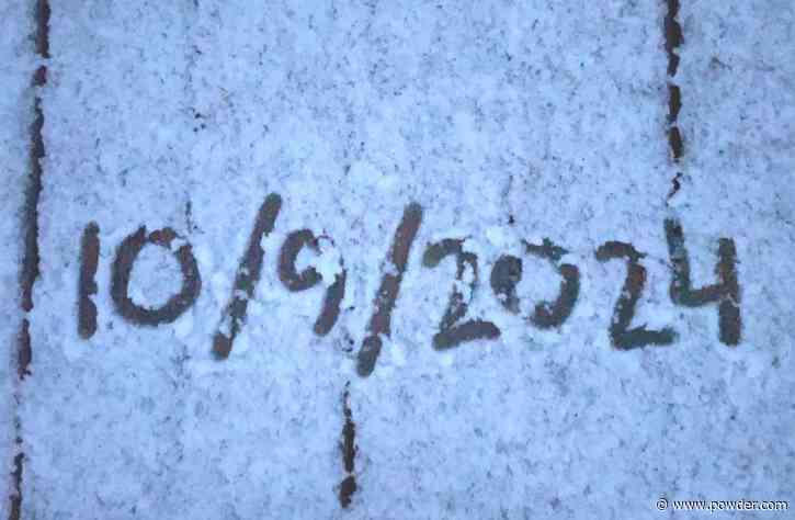 Snow Fell on Vermont's Tallest Peak for the First Time This Season