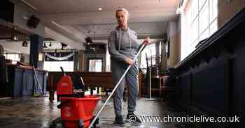 'It's devastating' - Pictures show aftermath of flooding in Northumberland town as businesses forced to close