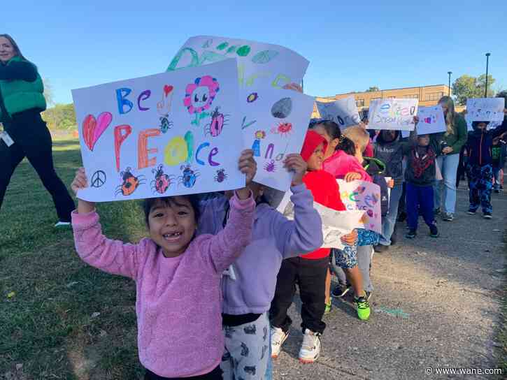 Adams Elementary hosts first-ever Peace Walk