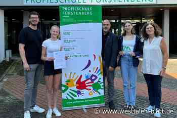 Profilschule Fürstenberg als MINT-Schule NRW rezertifiziert