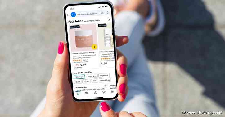 Amazon’s new AI guides can help shoppers find what they need