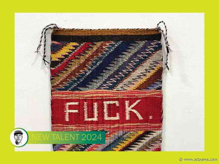 Tyrell Tapaha’s Transgressive Navajo Weaving