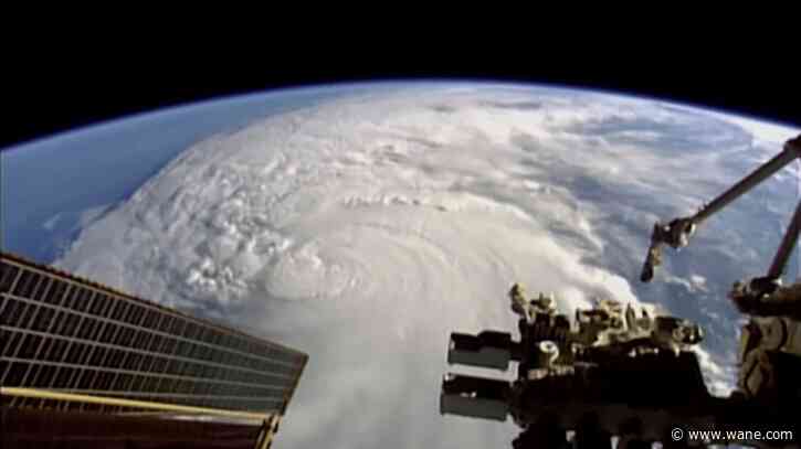 NASA video shows Hurricane Milton from space