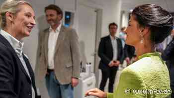 TV-Duell zwischen AfD und BSW: Beim Thema Migration kracht es zwischen Weidel und Wagenknecht