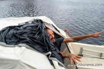 A Florida man riding out Hurricane Milton on his boat alarms TikTok and local officials