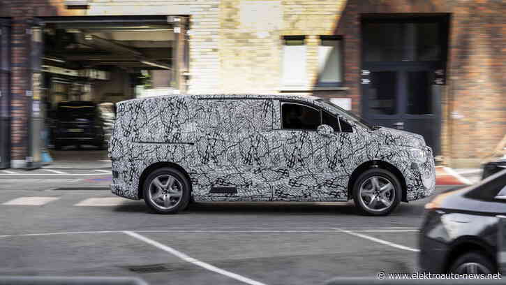 Mercedes testet erste VAN.EA Prototypen auf der Straße