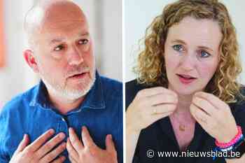 “Laat ons samenwerken.” “Schrijf dan een programma, geen sprookjesboek.” Eén uur aan tafel met Astrid De Bruycker en Tom De Meester