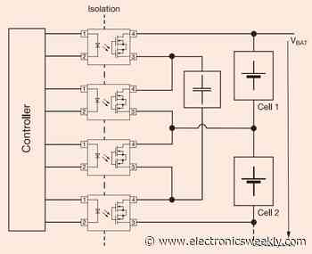 100V SOP-4 solid-state relay with AEC-Q102 qualification
