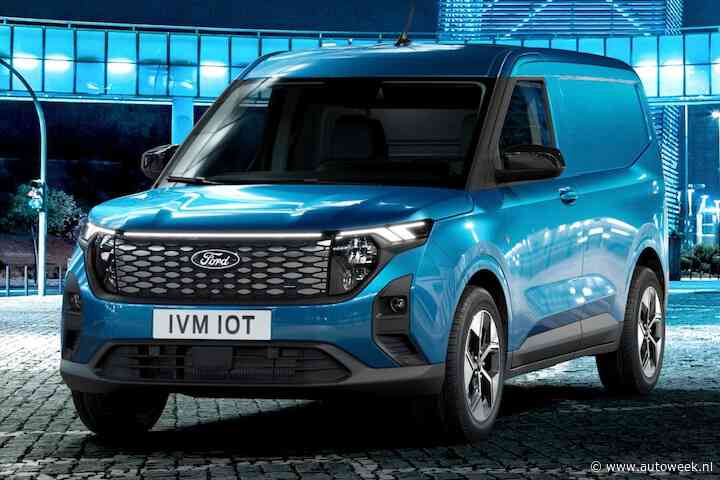 Elektrische Ford Transit E-Courier: volladen en opladen vanaf minder dan 30 mille
