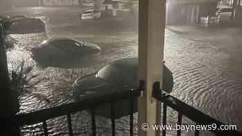 Many places are under Area Flood Warnings