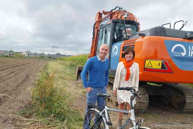 Aanleg trage weg naar de Kappaert gestart