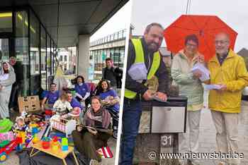 LIVE. Verkiezingen in de Denderstreek: Vooruit deelt ruim 26.000 handgeschreven enveloppen uit in stad, Groen organiseert mobiele kinderopvang