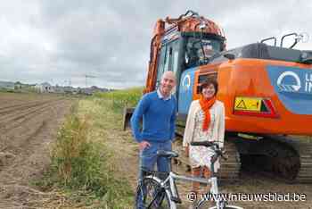 Aanleg trage weg naar de Kappaert gestart