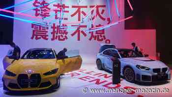 BMW, Mercedes-Benz: Absatzschwund in China beschleunigt sich für deutsche Autobauer