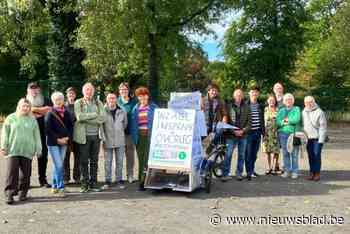 Groen voert in Schelle campagne met omgebouwde rolstoelfiets: “Wij willen meer inspraak en overleg”