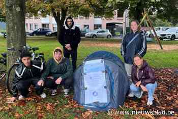Uit de Marge zet tent op om aandacht te vragen voor dakloosheid