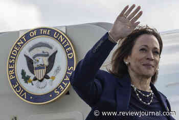 Vice President Harris filming a town hall with Latino voters in Las Vegas