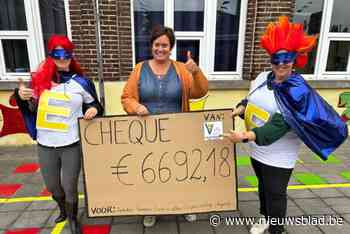 Sponsorloop Sint-Vincentius levert recordbedrag op