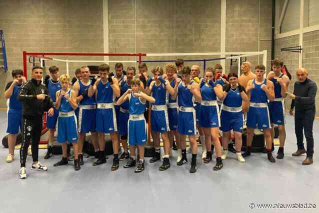 Boksteam Zele laat fenomeen Meriton Karaxha training overnemen voor tiende verjaardag