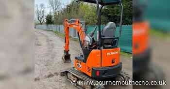 Stolen digger taken through five borders across 1,200 miles