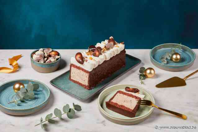 Chocoladefabrikant Guylian wil feesttafel veroveren met eigen kerststronk: “Biscuit met praliné-ijs én onze zeevruchten”