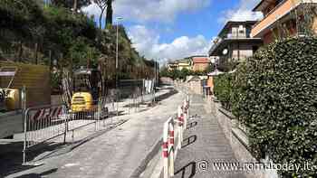 Via della Palmarola riaperta alla circolazione dopo un mese di chiusura