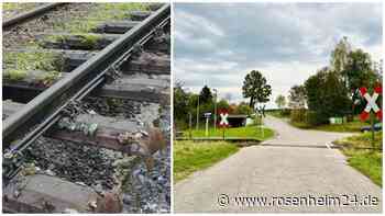 200 Schüler leiden unter „Gleis in der Luft“: So lange ist die Zugstrecke Aschau-Prien gesperrt 