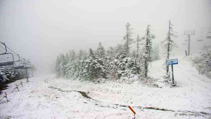First Snow of the Season Falls on Multiple Vermont Ski Resorts