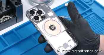 Someone made a transparent iPhone 16 Pro, and it looks phenomenal