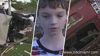 Aerial images show tornado destruction in Wellington, Palm Beach Gardens after Milton